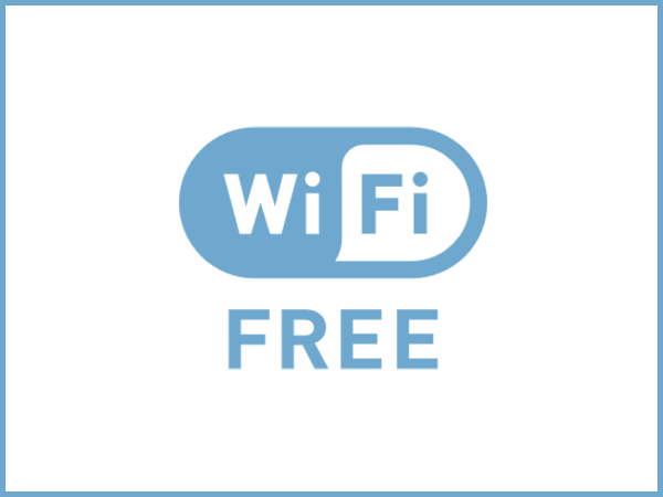 Free Wi-Fi connection throughout the hotel