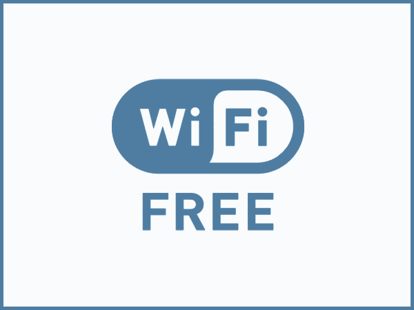 Free Wi-Fi connection throughout the hotel